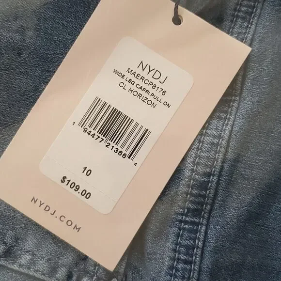 NYDJ Wide Leg Capri